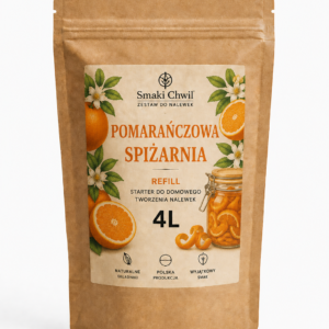 Pomarańczowa Spiżarnia – refill starter do domowego tworzenia nalewek 4L