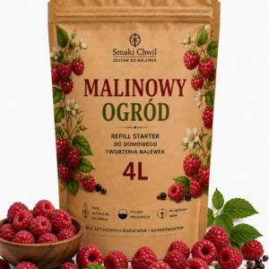 Malinowy Ogród – refill starter do domowego tworzenia nalewek 4L
