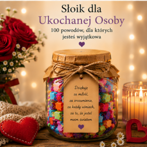 Słoik dla Super Faceta – 100 powodów do dumy | Oryginalny prezent dla faceta