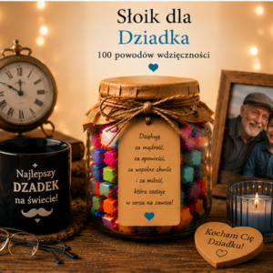 Słoik Sukcesu – 100 inspiracji do działania | Motywacyjny prezent dla ambitnych