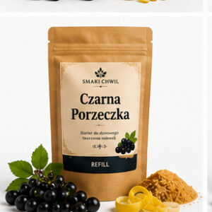 Czarna Porzeczka – refill starter do domowego tworzenia nalewek 4L