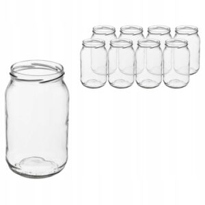 Słoik 8 sztuk Zestaw słoików Galicja 900ml