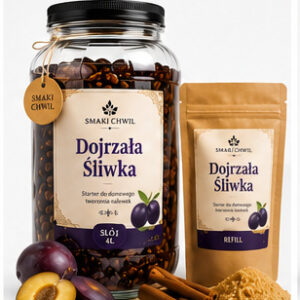 Dojrzała Śliwka – zestaw startowy do domowego tworzenia nalewek 4L