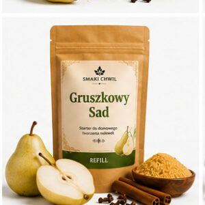 Gruszkowy Sad – refill starter do domowego tworzenia nalewek 4L