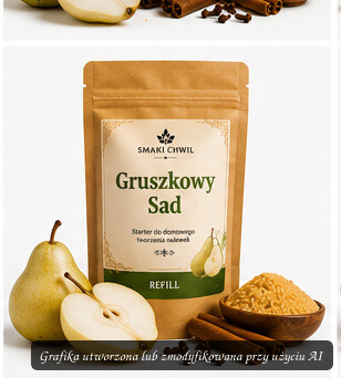 Gruszkowy Sad – refill starter do domowego tworzenia nalewek 4L