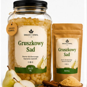 Gruszkowy Sad – zestaw startowy do domowego tworzenia nalewek 4L