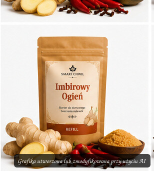 Imbirowy Ogień – refill starter do domowego tworzenia nalewek 4L