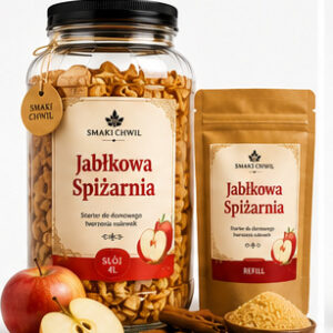 Jabłkowa Spiżarnia – zestaw startowy do domowego tworzenia nalewek 4L