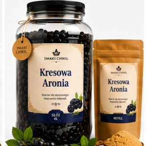 Kresowa Aronia – zestaw startowy do domowego tworzenia nalewek 4L