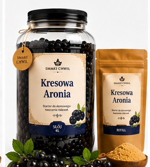 Kresowa Aronia – zestaw startowy do domowego tworzenia nalewek 4L