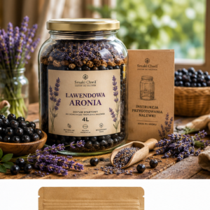 Lawendowa Aronia – refill starter do domowego tworzenia nalewek 4L