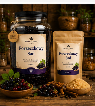 Porzeczkowy Sad – zestaw startowy do domowego tworzenia nalewek 4L - obrazek 2