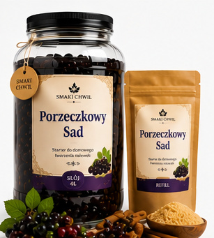 Porzeczkowy Sad – zestaw startowy do domowego tworzenia nalewek 4L