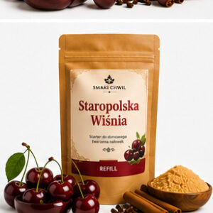 Staropolska Wiśnia – refill starter do domowego tworzenia nalewek 4L