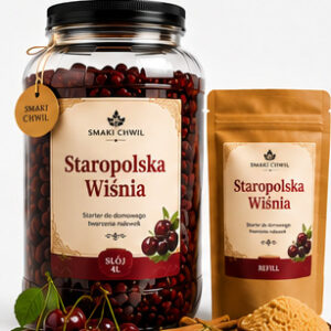 Staropolska Wiśnia – zestaw startowy do domowego tworzenia nalewek 4L