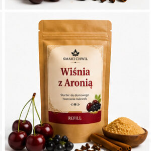 Wiśnia z Aronią – refill starter do domowego tworzenia nalewek 4L