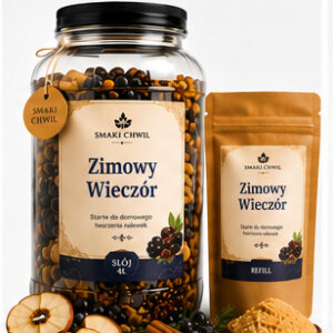 Zimowy Wieczór – zestaw startowy do domowego tworzenia nalewek 4L