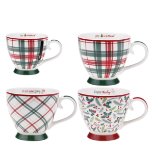 Kubek CHRISTMAS z porcelany New Bone 400 ml