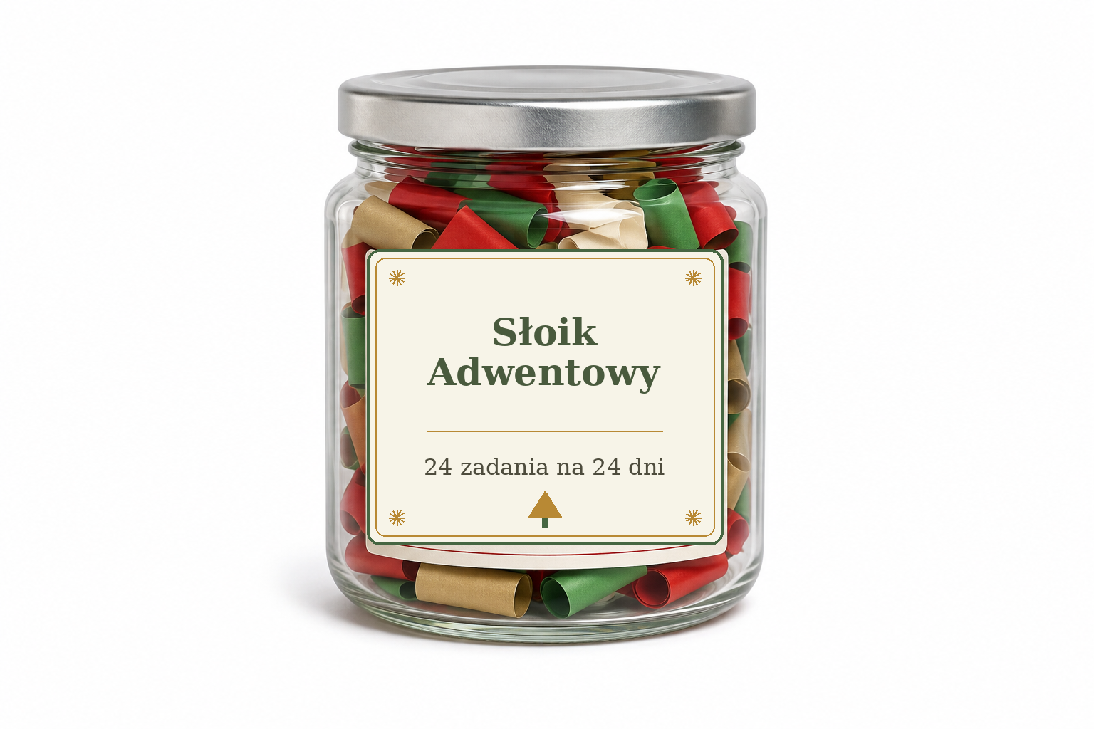 Słoik Adwentowy – 24 zadania na 24 dni | Alternatywny kalendarz adwentowy
