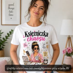 Koszulka „Księżniczka Chaosu” – Wszystko pod kontrolą. Prawie.