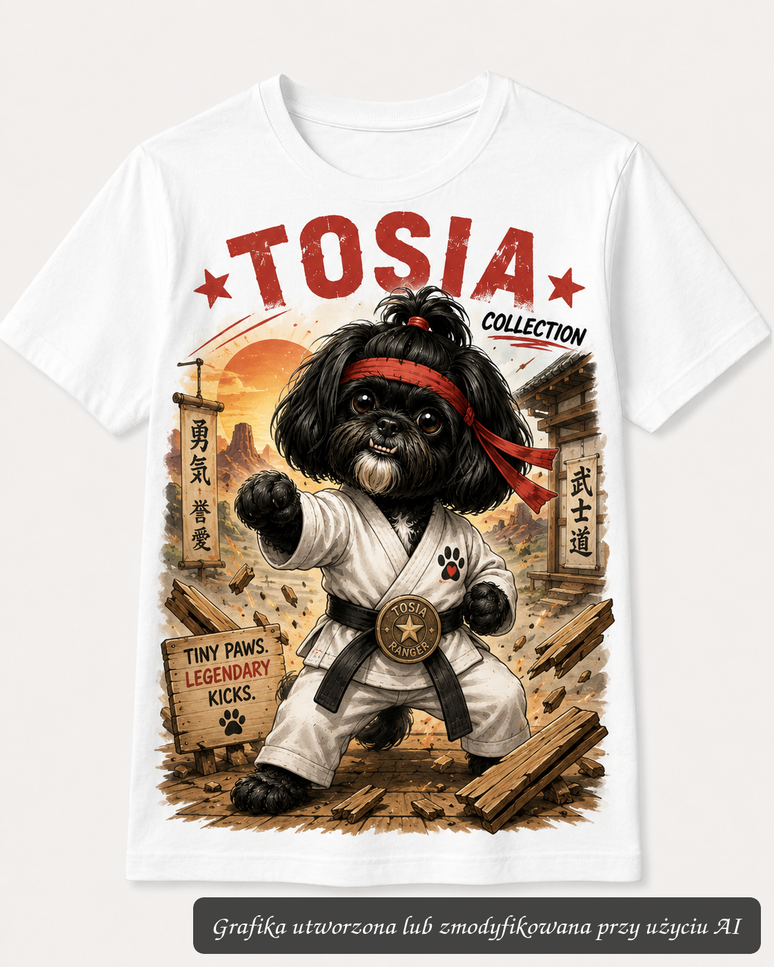Koszulka Tosia Ranger – legendarny psi kopniak