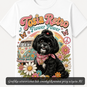 Koszulka Tosia Retro – Flower Power