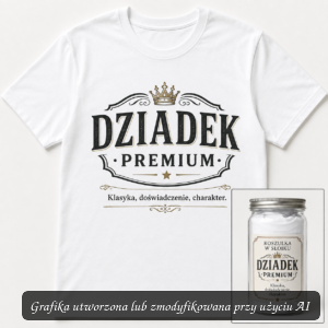 Koszulka w Słoiku – Dziadek Premium