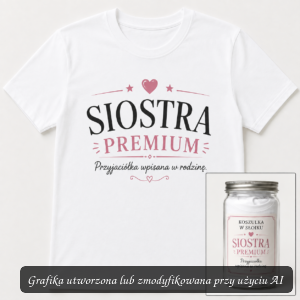 Koszulka w Słoiku – Siostra Premium