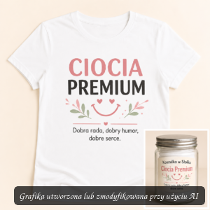Koszulka w Słoiku – Ciocia Premium