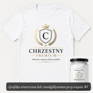Koszulka w Słoiku – Chrzestny Premium