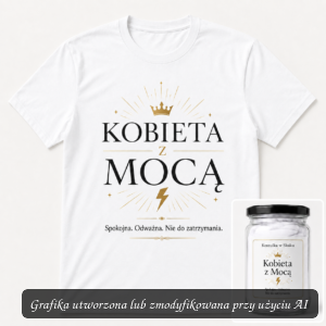 Koszulka w Słoiku – Kobieta z Mocą