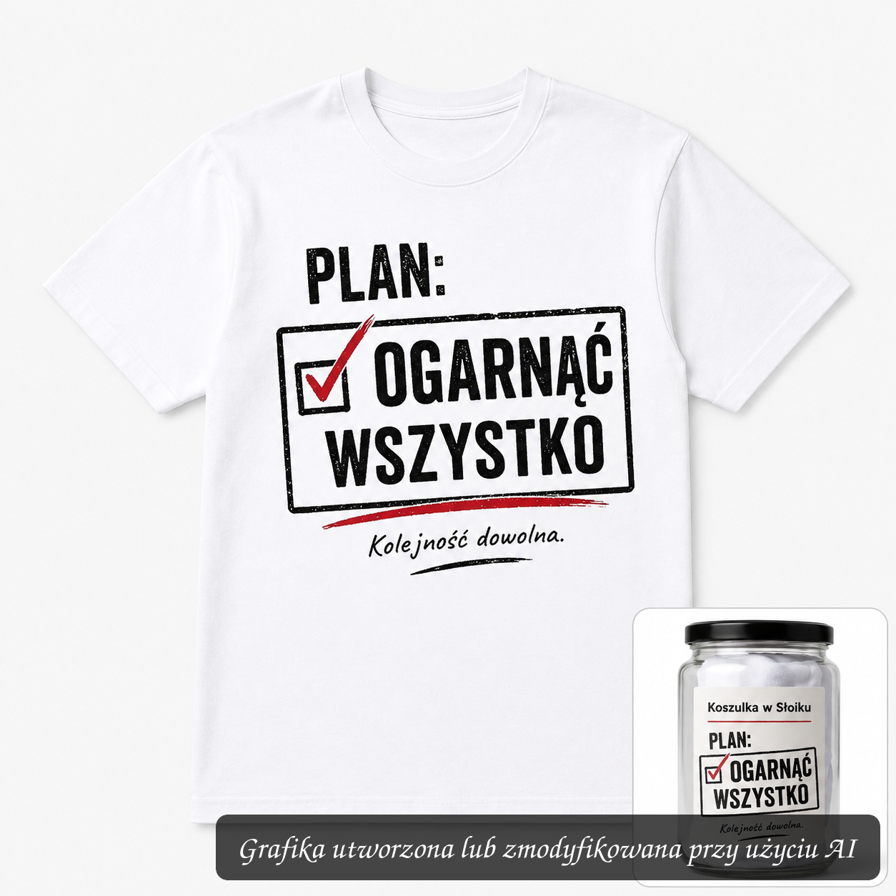 Koszulka w Słoiku – Plan: Ogarnąć Wszystko
