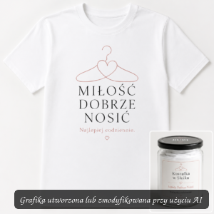 Koszulka w Słoiku – Miłość Dobrze Nosić