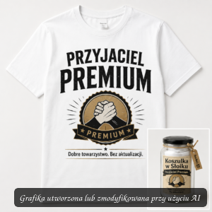 Koszulka w Słoiku – Przyjaciel Premium