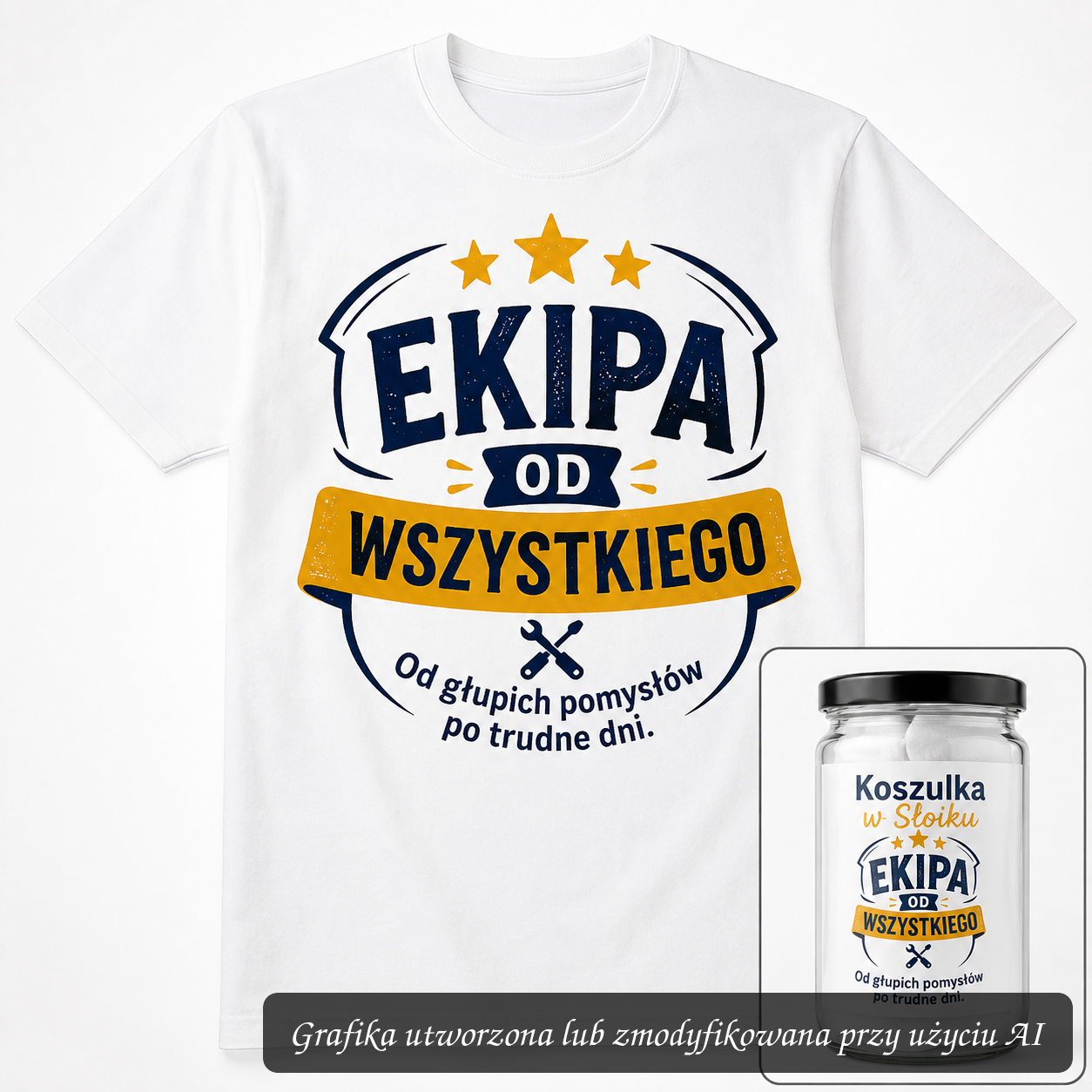 Koszulka w Słoiku – Ekipa od Wszystkiego