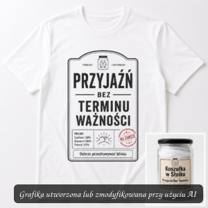 Koszulka w Słoiku – Przyjaźń Bez Terminu
