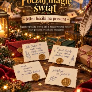 Magiczne Mini Liściki na Prezent – ręcznie pisane wiadomości pełne dobrych emocji