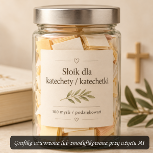 Słoik dla katechety lub katechetki – wyjątkowe podziękowanie
