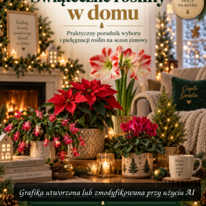 Świąteczne rośliny w domu – poradnik pielęgnacji i ratowania zimowych roślin ozdobnych