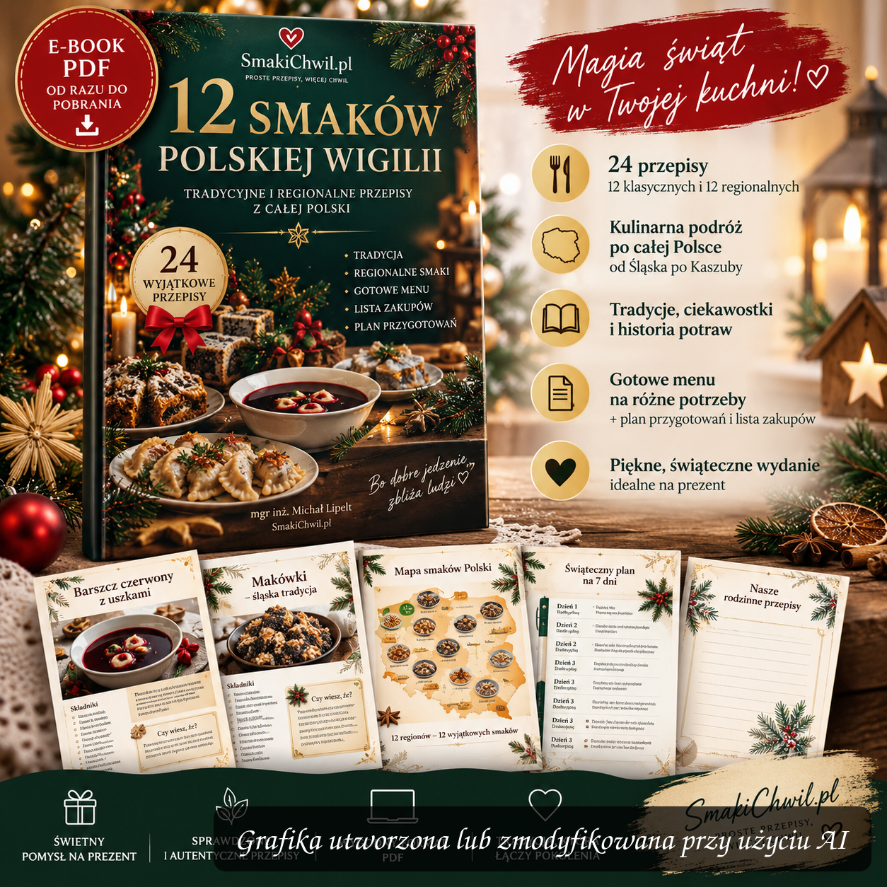 12 smaków polskiej Wigilii – przepisy, tradycje i regionalne smaki