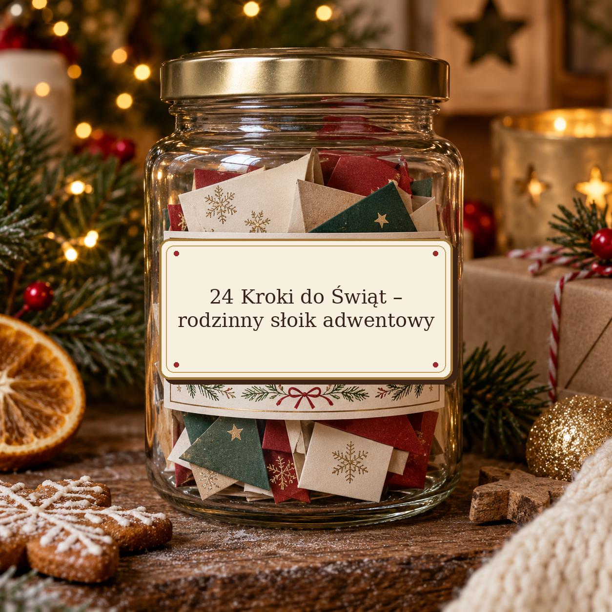 24 Kroki do Świąt – rodzinny słoik adwentowy