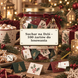 Suchar na Dziś – 100 żartów do losowania