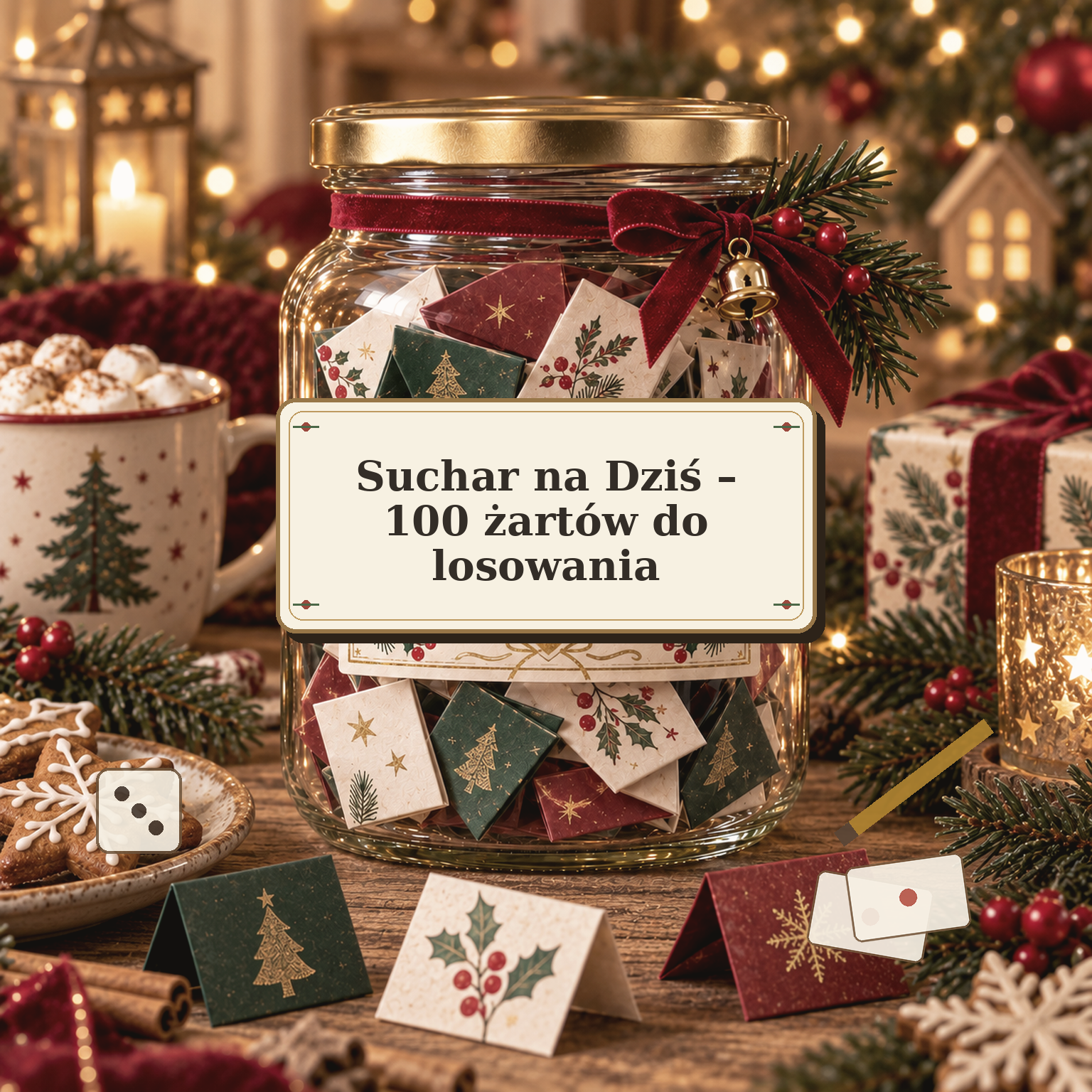 Suchar na Dziś – 100 żartów do losowania