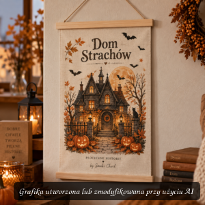 Obraz na bawełnie – Dom Strachów Halloween