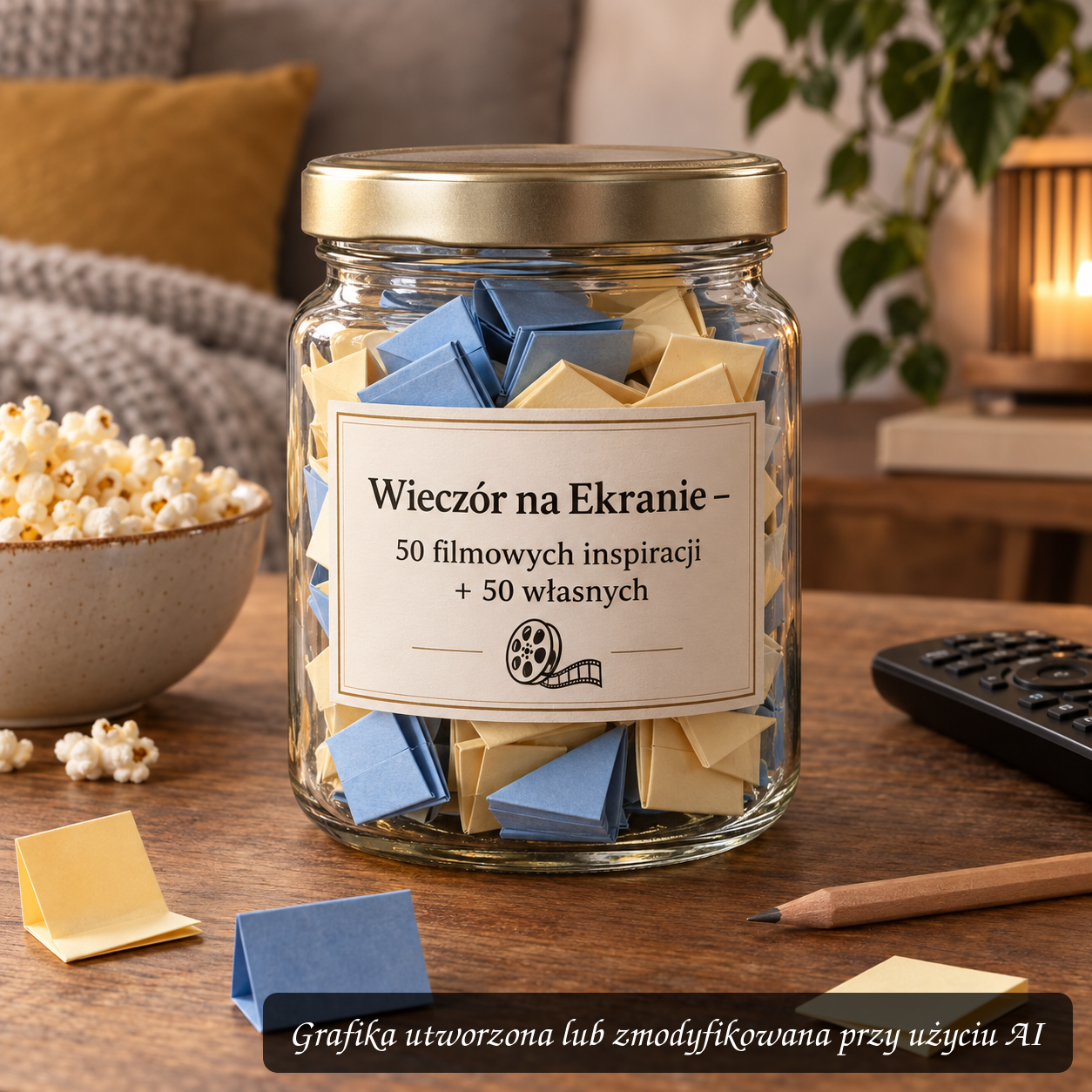 Wieczór na Ekranie – 50 filmowych inspiracji + 50 własnych
