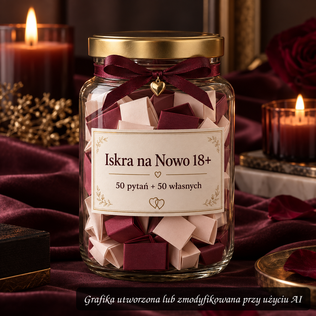Iskra na Nowo 18+ – 50 pytań + 50 własnych