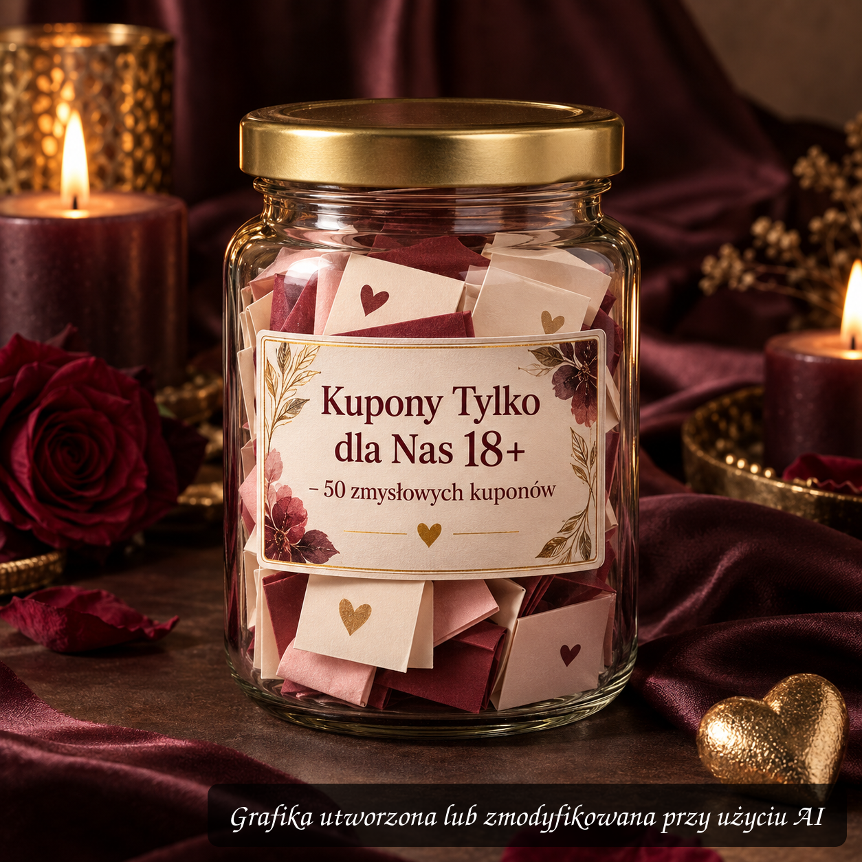 Kupony Tylko dla Nas 18+ – 50 zmysłowych kuponów