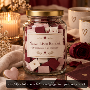 Nasza Lista Randek – 50 pomysłów + 50 własnych