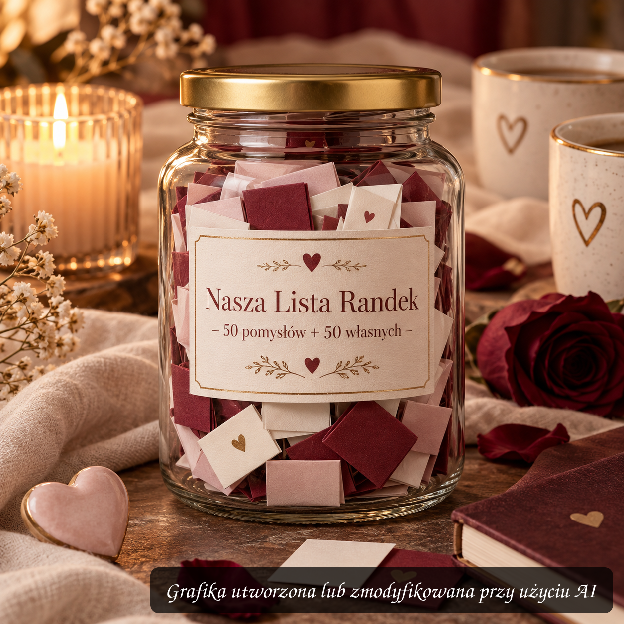 Nasza Lista Randek – 50 pomysłów + 50 własnych